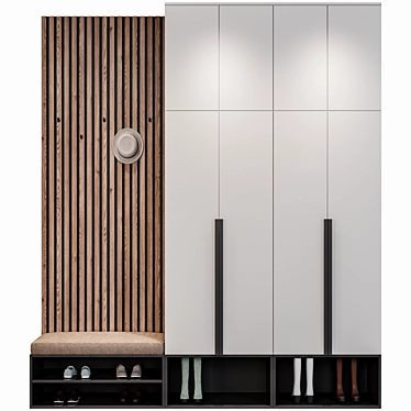 Home Hallway Ensemble 3D model image 1 