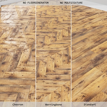 Versatile Laminate Flooring Options 3D model image 1 