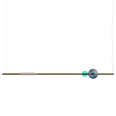 Comet Pendant Model VRay 3.x 3D model image 1 