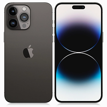 Pro MAX Space Black Render Solving 3D model image 1 