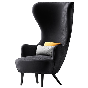 Classico Wingback Chair: 2013 Design 3D model image 1 