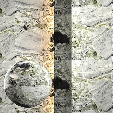 High-Resolution Stone Texture Set 3D model image 1 