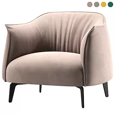 SK Design Vivo Chair in Four Colors 3D model image 1 