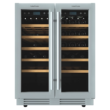 Two-chamber wine cooler CellarPrivate CP042-2TW