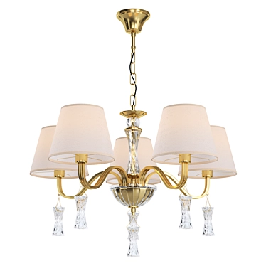 Luxury Lumion Kimberly Chandelier 3D model image 1 