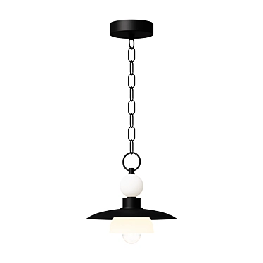 Elegant Pennard Pendant Light 3D model image 1 