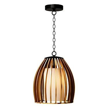 Modern Carling Pendant Light 3D model image 1 