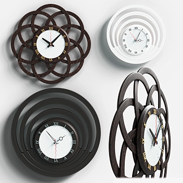 MADO Wall Clock Collection 3D model image 1 