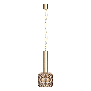 Modern Rock Me Pendant Light 3D model image 1 