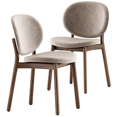 Modern Ines Chair by Calligaris 3D model image 1 