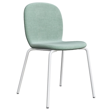 Modern Gunnared Blue Chair Set 3D model image 1 