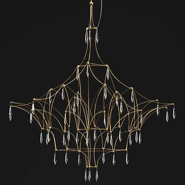 Quasar MIRA Pendant Light 3D model image 1 