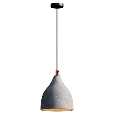 Poetic Pendant Light FD-1017-15 3D model image 1 