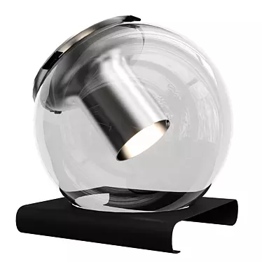 Modern Globe Table Lamp, 30cm 3D model image 1 