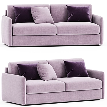 Convertible Modern Sofa Bed 3D model image 1 