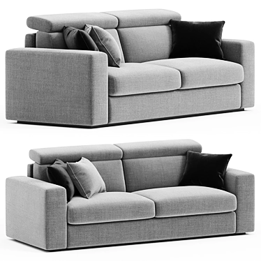 Convertible Riftac Sofa Bed 3D model image 1 