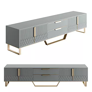 IRONTAV TV Stand 3D Model 3D model image 1 