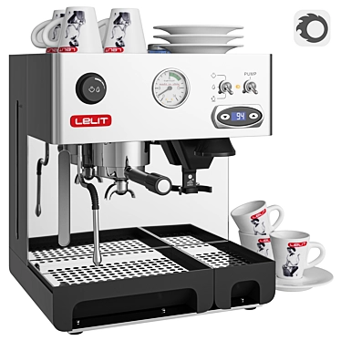 Lelit Anita Coffee Machine 3D model image 1 