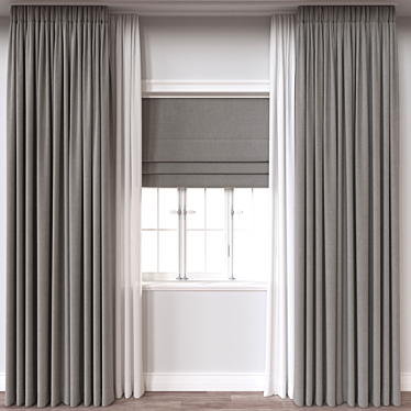  Versatile 3D Curtain Model_idxs 3D model image 1 