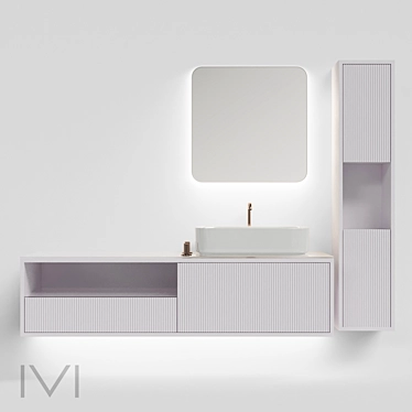 Stylish Ateliero 3 Collection Furniture 3D model image 1 