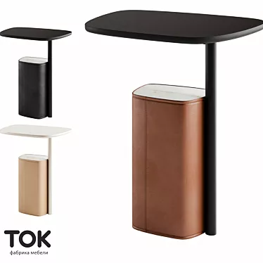 Maki Cocktail Table: Modern Design Highlight 3D model image 1 