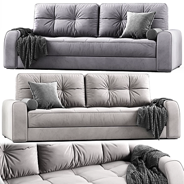 Modern Mason Sofa Max Files 3D model image 1 