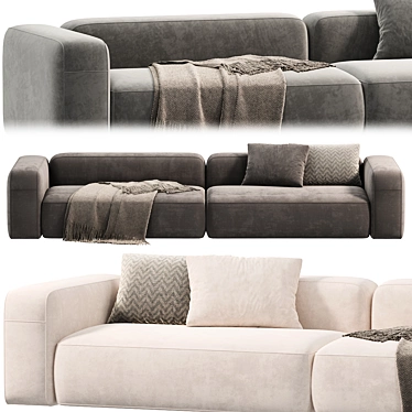 Lapalma PLUS Sofa Modular Design 3D model image 1 