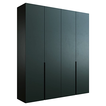 Designer Illuminated Storage Cupboard 3D model image 1 