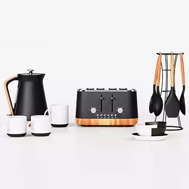 Matt Gray Kettle and Toaster Set