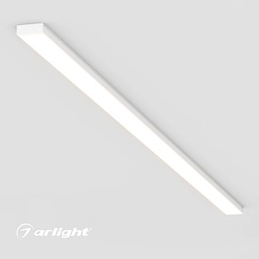 Touch-Control Linear LED Light 3D model image 1 