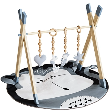 Baby Play Mat Gym Kit 3D model image 1 