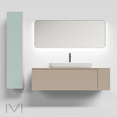 Ateliero 4 Collection Furniture Set 3D model image 1 