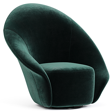 Modern Lilia Armchair in Corona 3D model image 1 