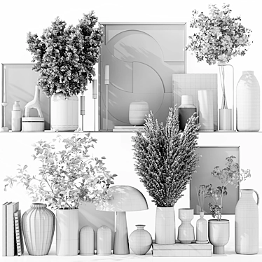 Luxury Decor Set: High Detail 3D model image 1 