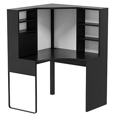 MIKE Corner Table - Modern Design 3D model image 1 