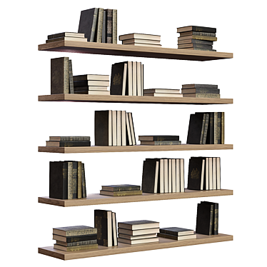 Book Bundle: Literature Collection 3D model image 1 