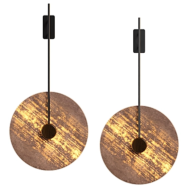 Elegant Joar Wall Lamp 3D model image 1 