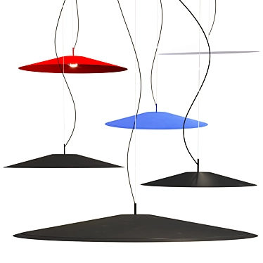 KOINE Aluminium Pendant 2021 Design 3D model image 1 