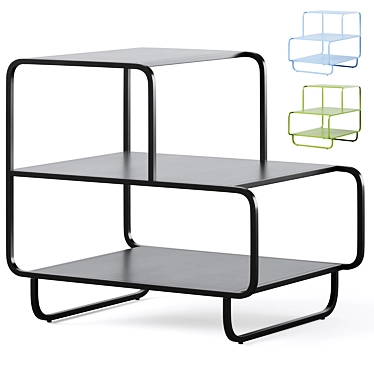 Modern Alana Side Table Urban 3D model image 1 