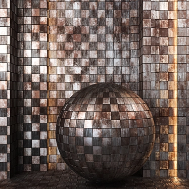 Rusty Metal 4k Texture Set 3D model image 1 