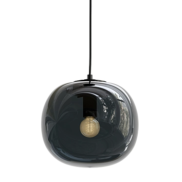 Modern Pendant Light Fixture, Flo 3D model image 1 