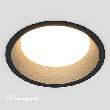 BREEZE Recessed Downlight 16W Height 3D model image 1 