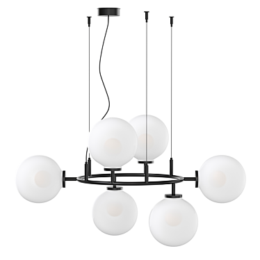 Branc Pendant Chandelier by Cornerdesign 3D model image 1 