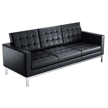 Black Leather Sofa