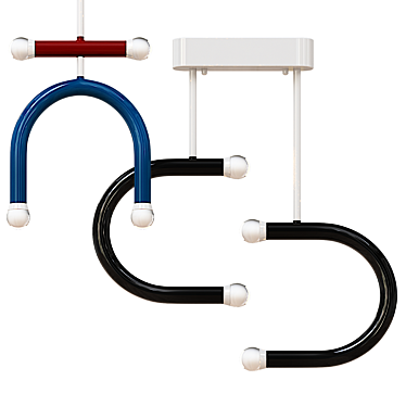  Sleek Modern BAGGE B Model 3D model image 1 