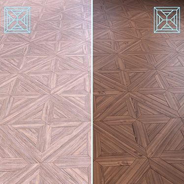 Versatile 3D Wooden Flooring Model 3D model image 1 