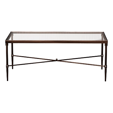 Elegant Porter Coffee Table 3D model image 1 