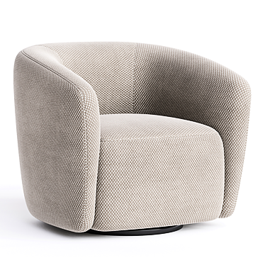  Modern Swivel Chair Design 3D model image 1 
