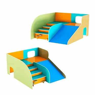 Kids Millimeter 3D Furniture Set 3D model image 1 