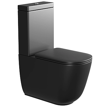 Kerasan Tribeca Compact Toilet 3D model image 1 